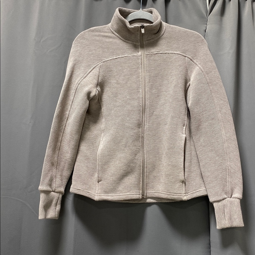 Recreation Women’s Brown Zip Up Sweater - Size SP